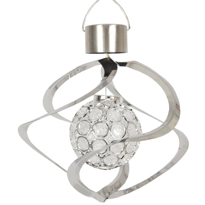 Solar Kugellampen Haken Farbwechsel Ø18 x 26cm