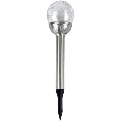 LED Solar Leuchte Glaskugel