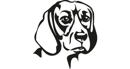 Grabkerze für Tiere Hundemotiv 40h
